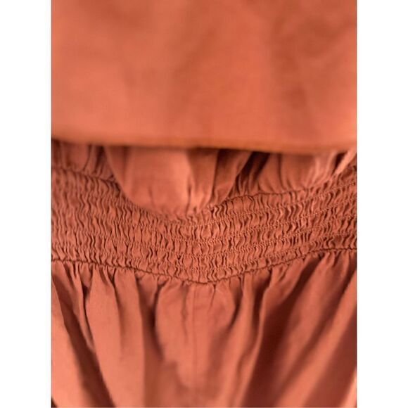 Old Navy Women’s Waist Defined Off the Shoulder Smocked Maxi Dress Sz XL Petite - Picture 6 of 10